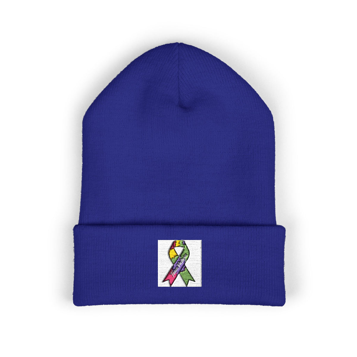Embroidered Beanie — Cuffed Hat
