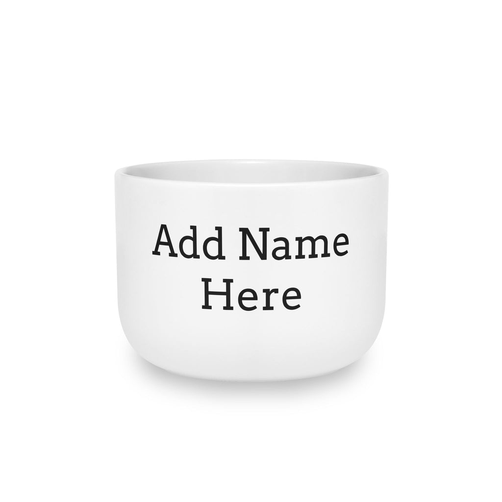Ceramic Latte Mug - 25 oz - "Add Name Here"