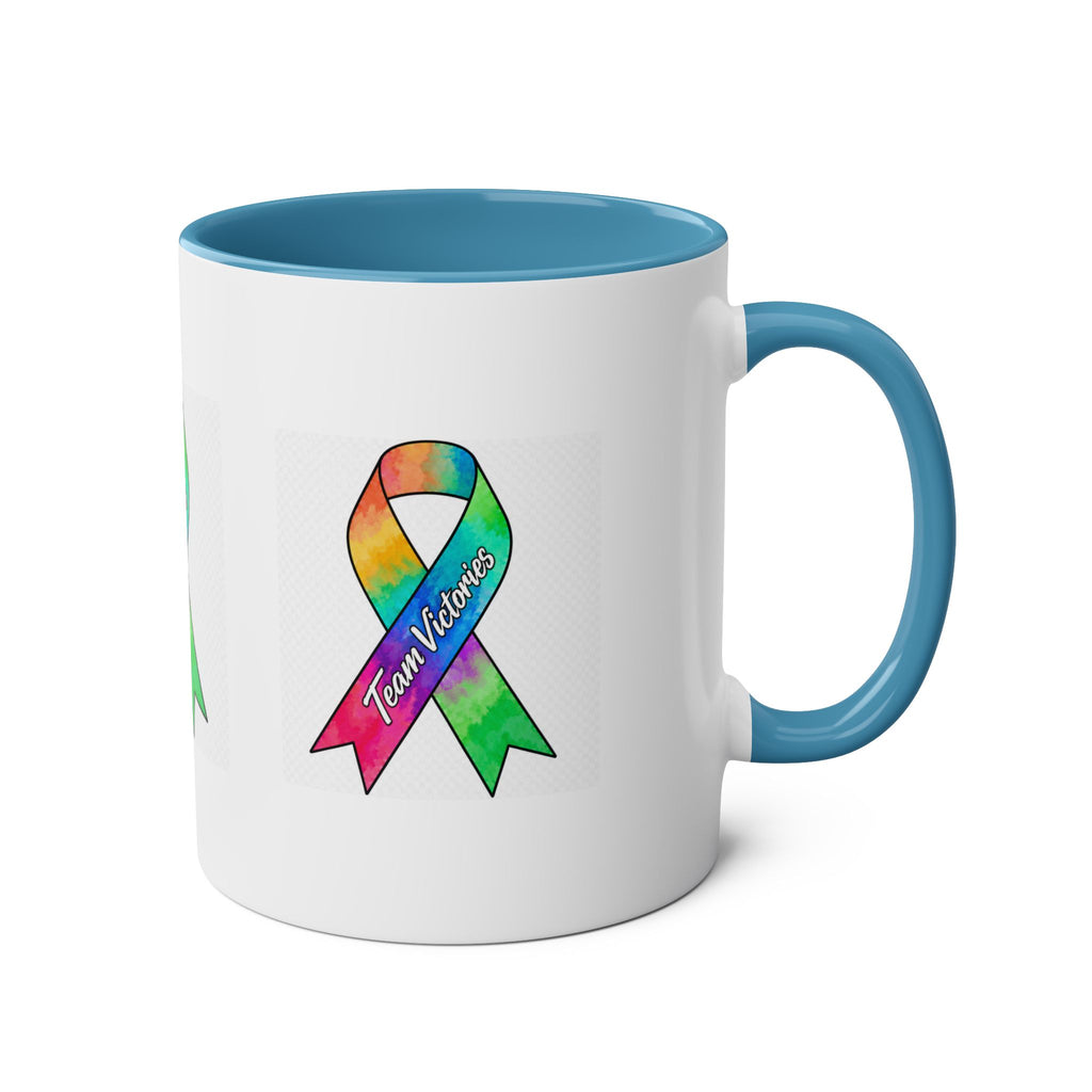 Two-Tone Coffee Mugs, 11oz