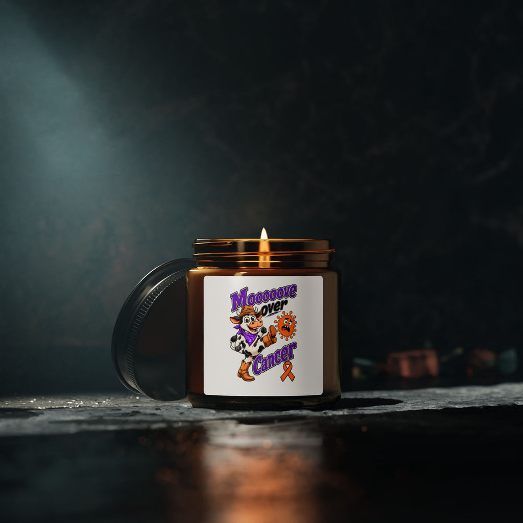 Soy Scented Candle - Amber Jar