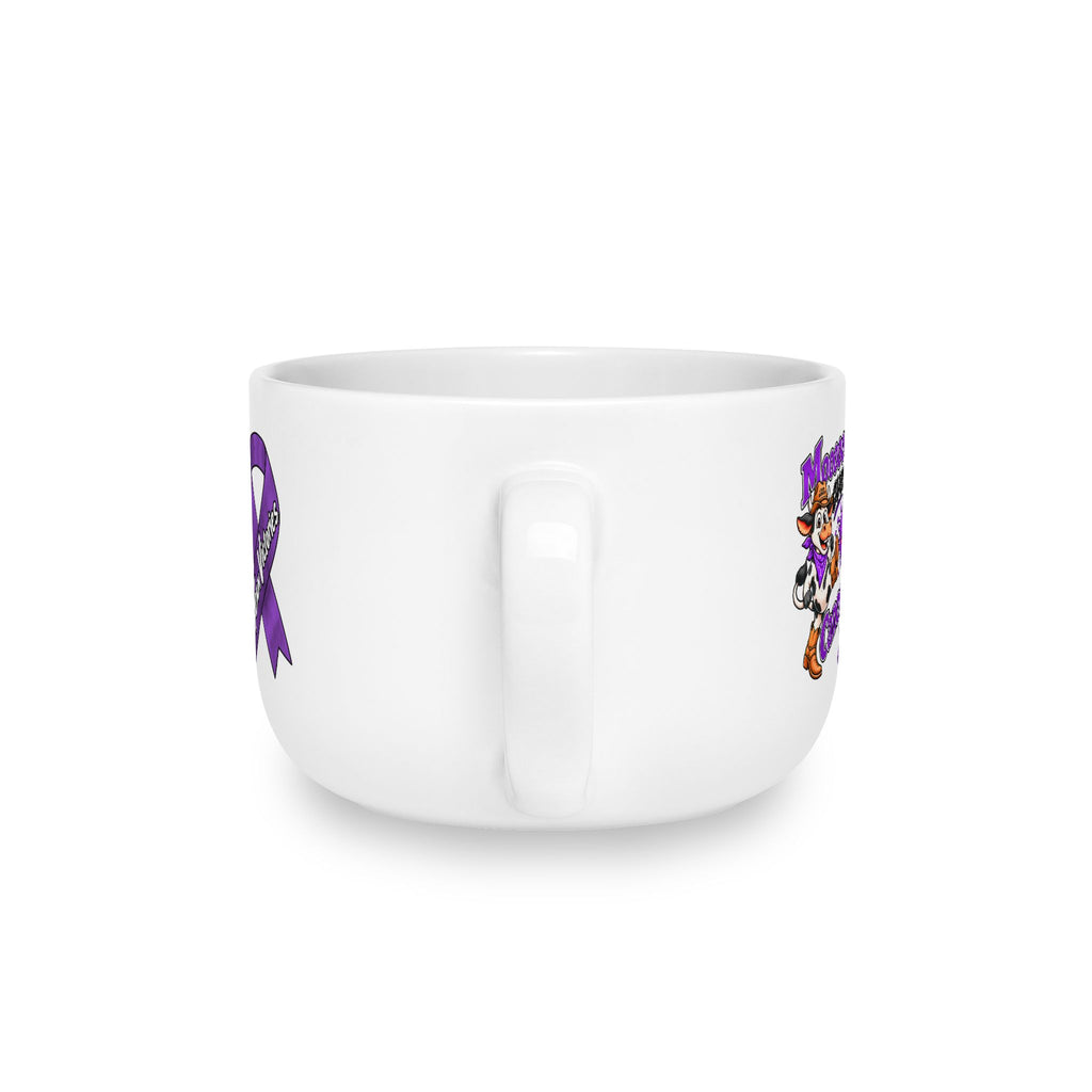 Ceramic Latte Mug - 25 oz - "Add Name Here"