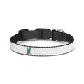 White Clip-On Pet Collar with Lightweight Dog Collar