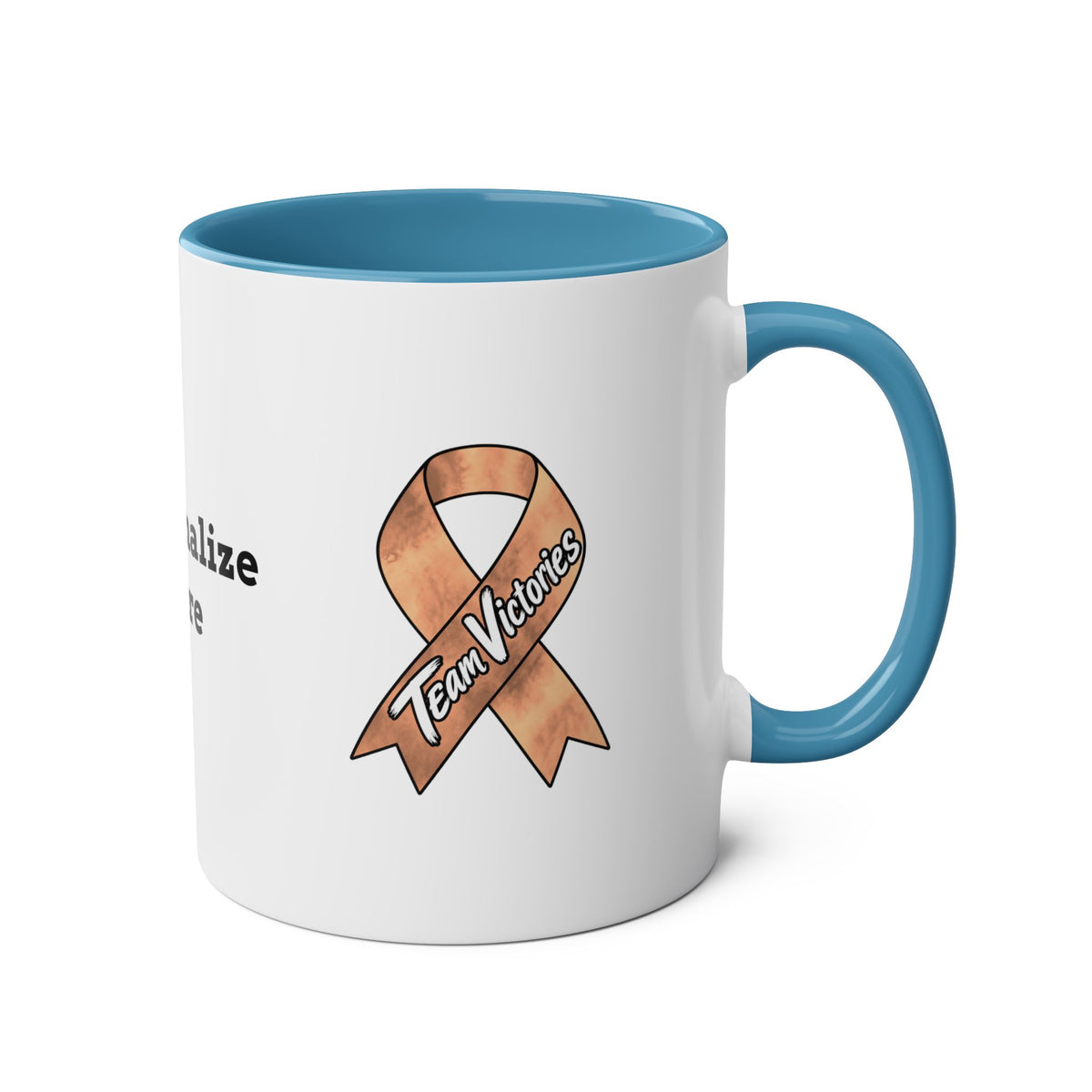 Two-Tone Coffee Mug - 11 oz - "Personalize"