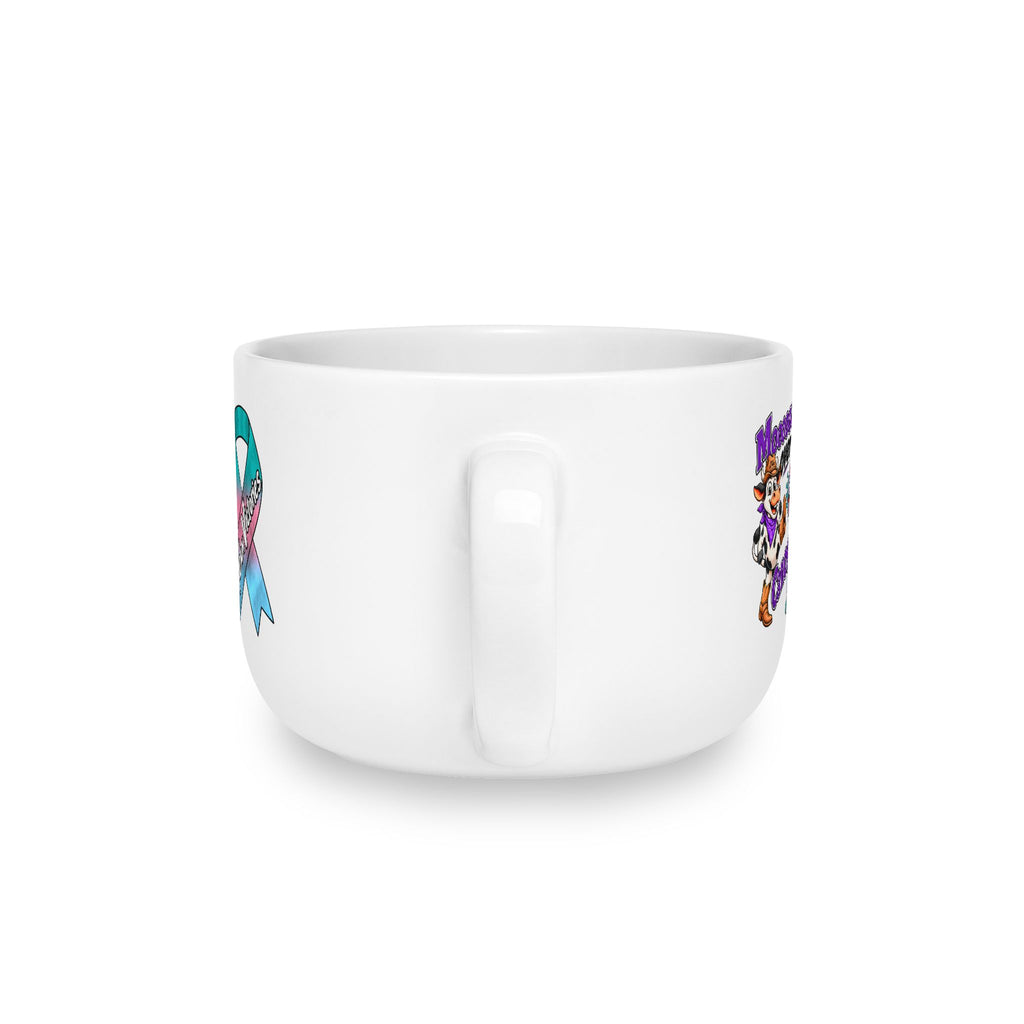 Ceramic Latte Mug - 25 oz - "Add Name Here"