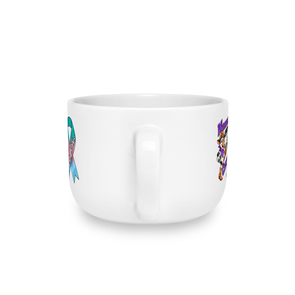 Ceramic Latte Mug - 25 oz - "Add Name Here"