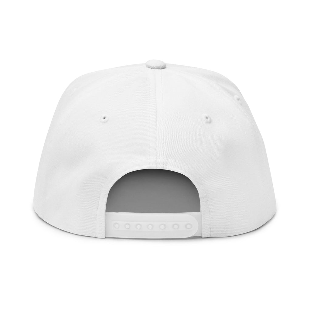 Embroidered Flat Bill Cap — Hat
