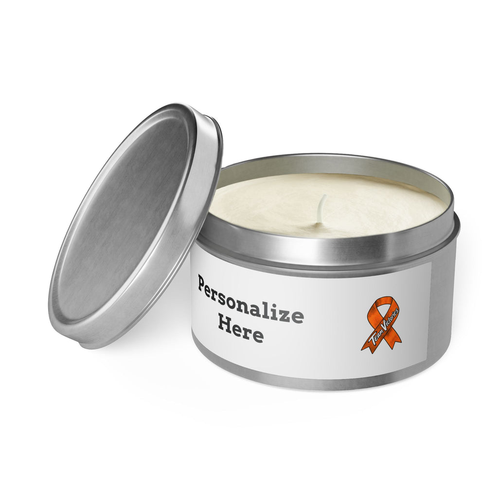 Scented Tin Candle - 4 oz & 8 oz - "Personalize"