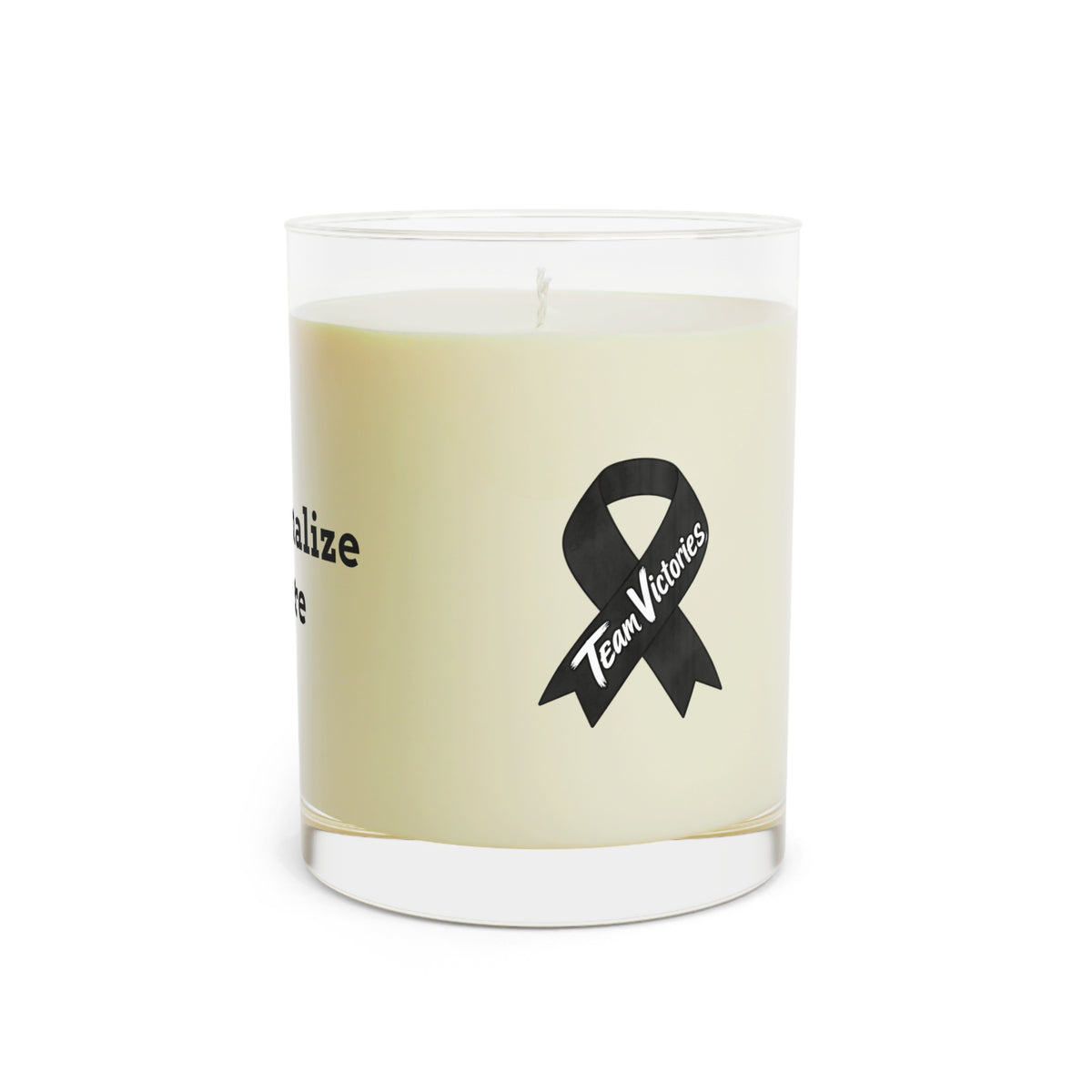 Scented Candle - 11oz Glass Jar - "Personalize"