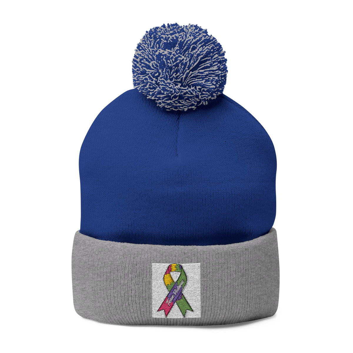 Pom-Pom Knit Cap