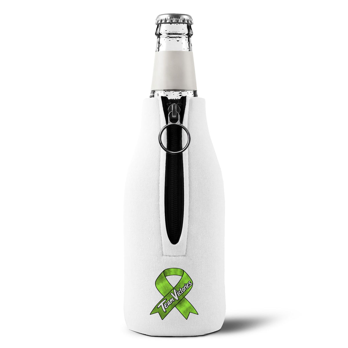 Zip-Up Bottle Cooler Sleeve - Insulated Cooler
