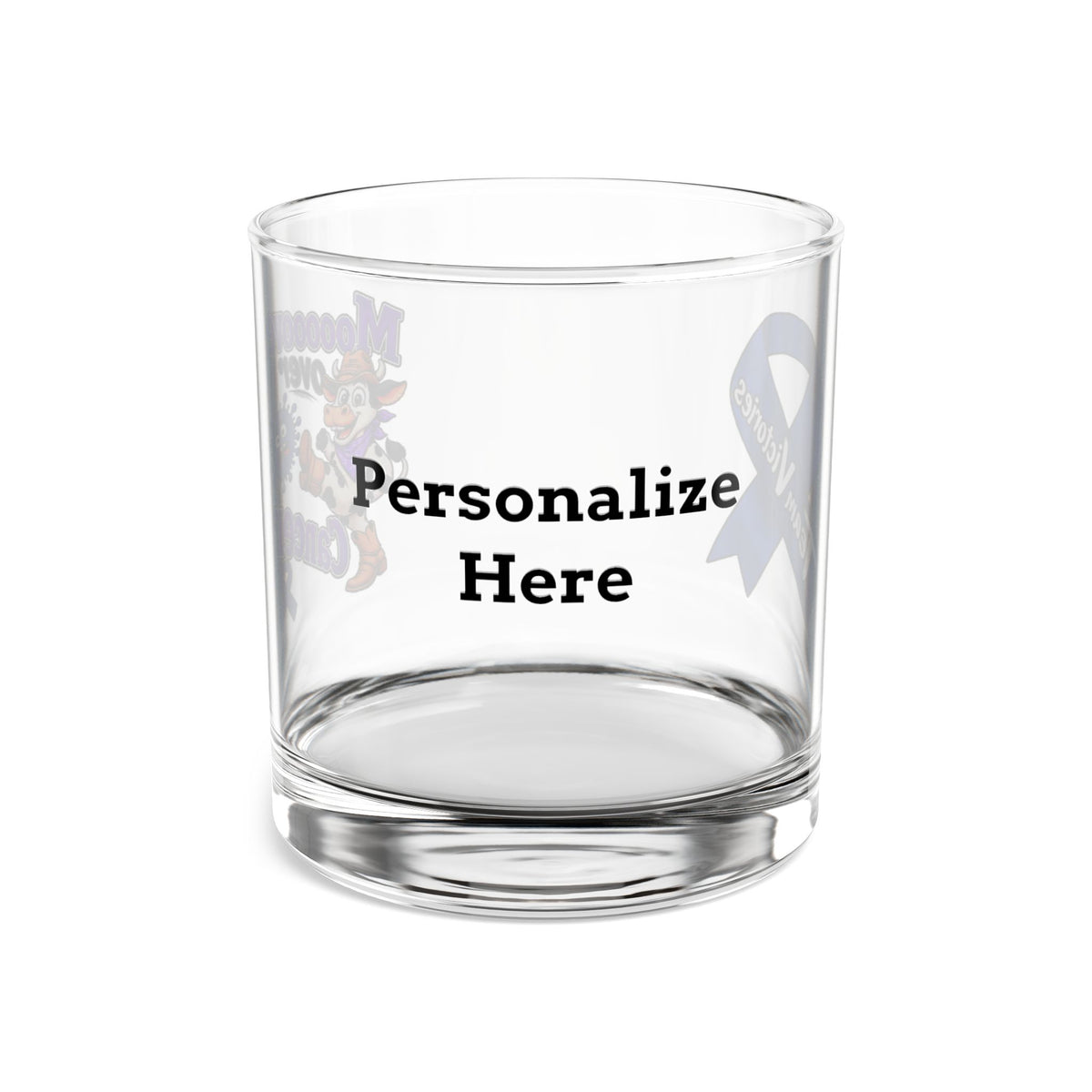 Rocks Glass - 10 oz - "Personalize"