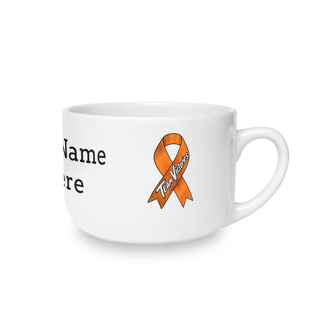 Ceramic Latte Mug - 25 oz - "Add Name Here"