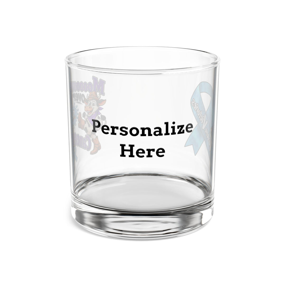 Rocks Glass - 10 oz - "Personalize"