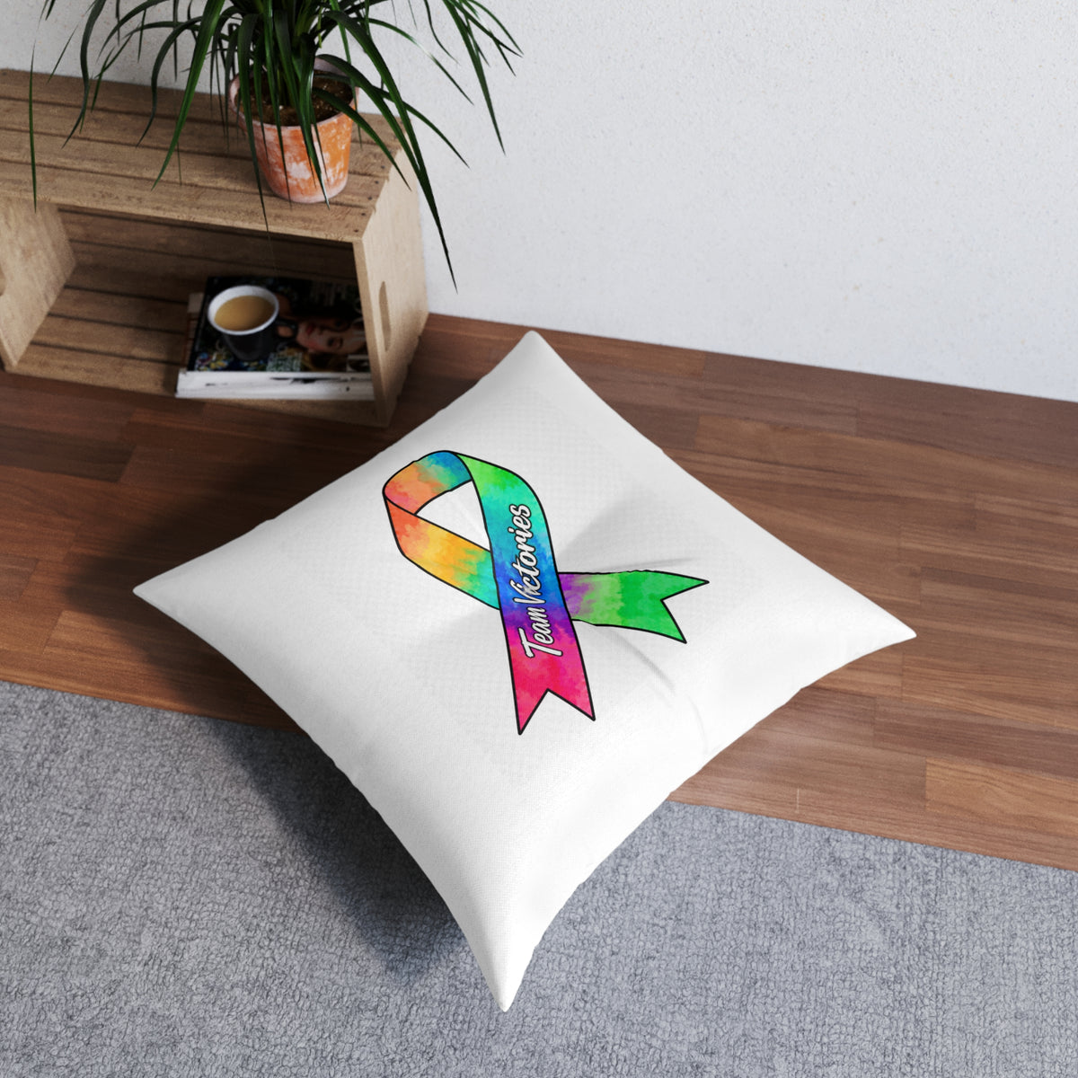 Tufted Floor Pillow