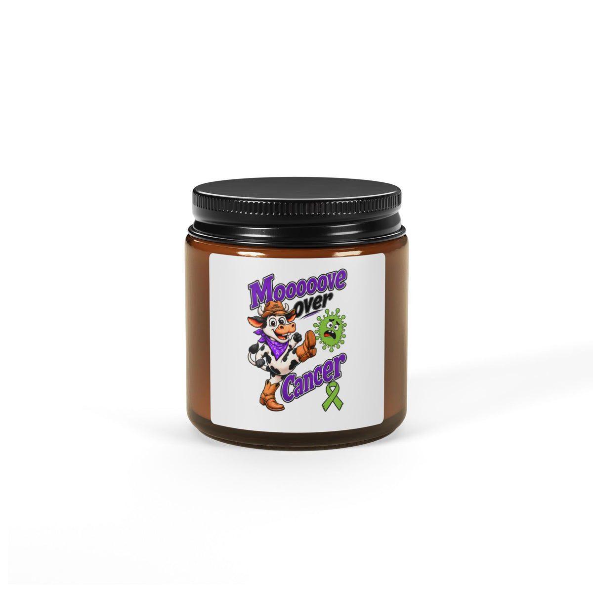Soy Scented Candle - Amber Jar