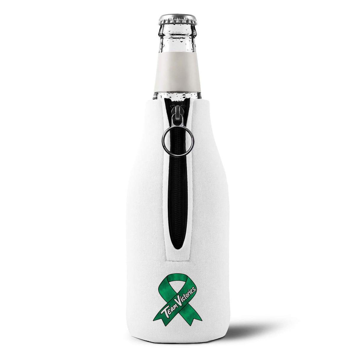 Zip-Up Bottle Cooler Sleeve - Insulated Cooler