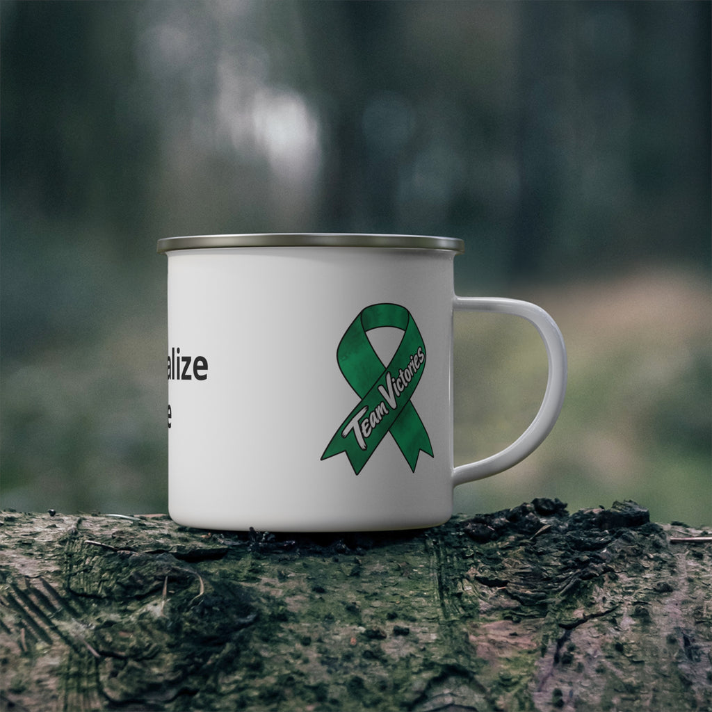 Enamel Camping Mug - "Personalize"