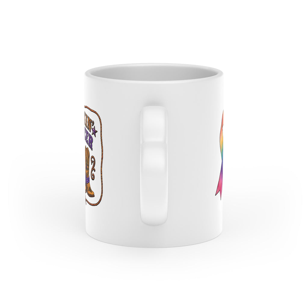 (Copy) Kickin' Cancer 11 oz Heart-Handle Ceramic Mug