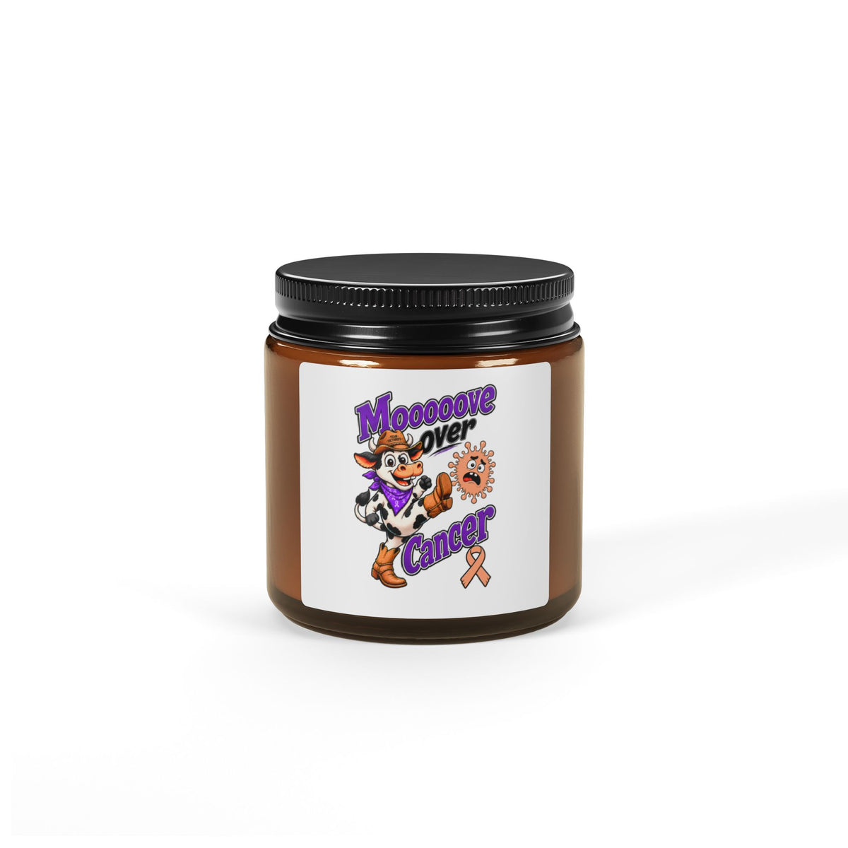 Soy Scented Candle - Amber Jar