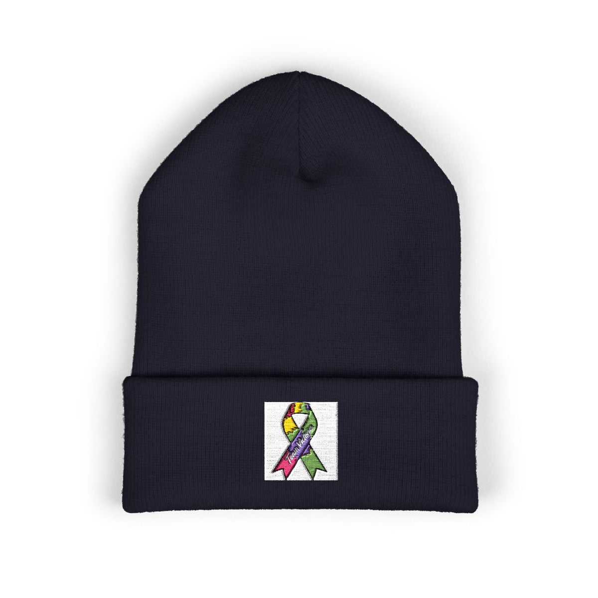 Embroidered Beanie — Cuffed Hat