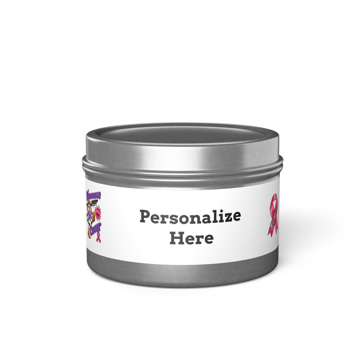 Scented Tin Candle - 4 oz & 8 oz - "Personalize"