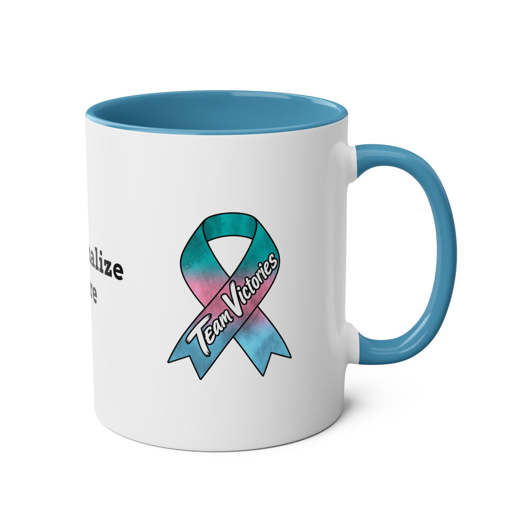 Two-Tone Coffee Mug - 11 oz - "Personalize"