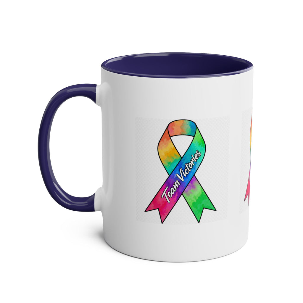 Two-Tone Coffee Mugs, 11oz