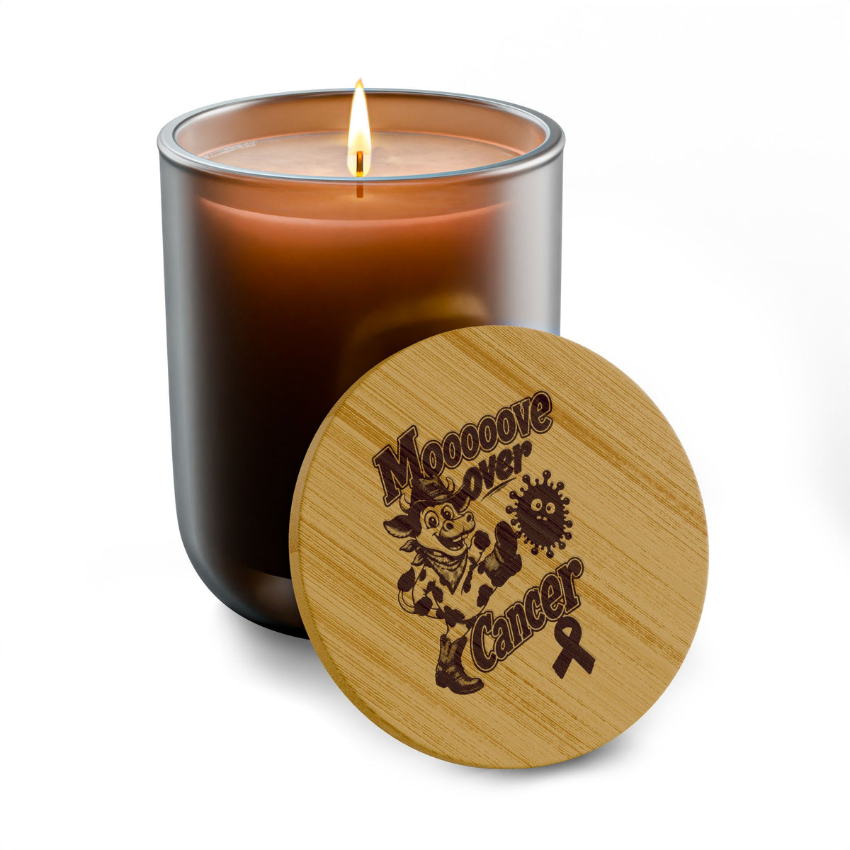 Scented Soy Candle - Laser Engraved Lid - 14 oz