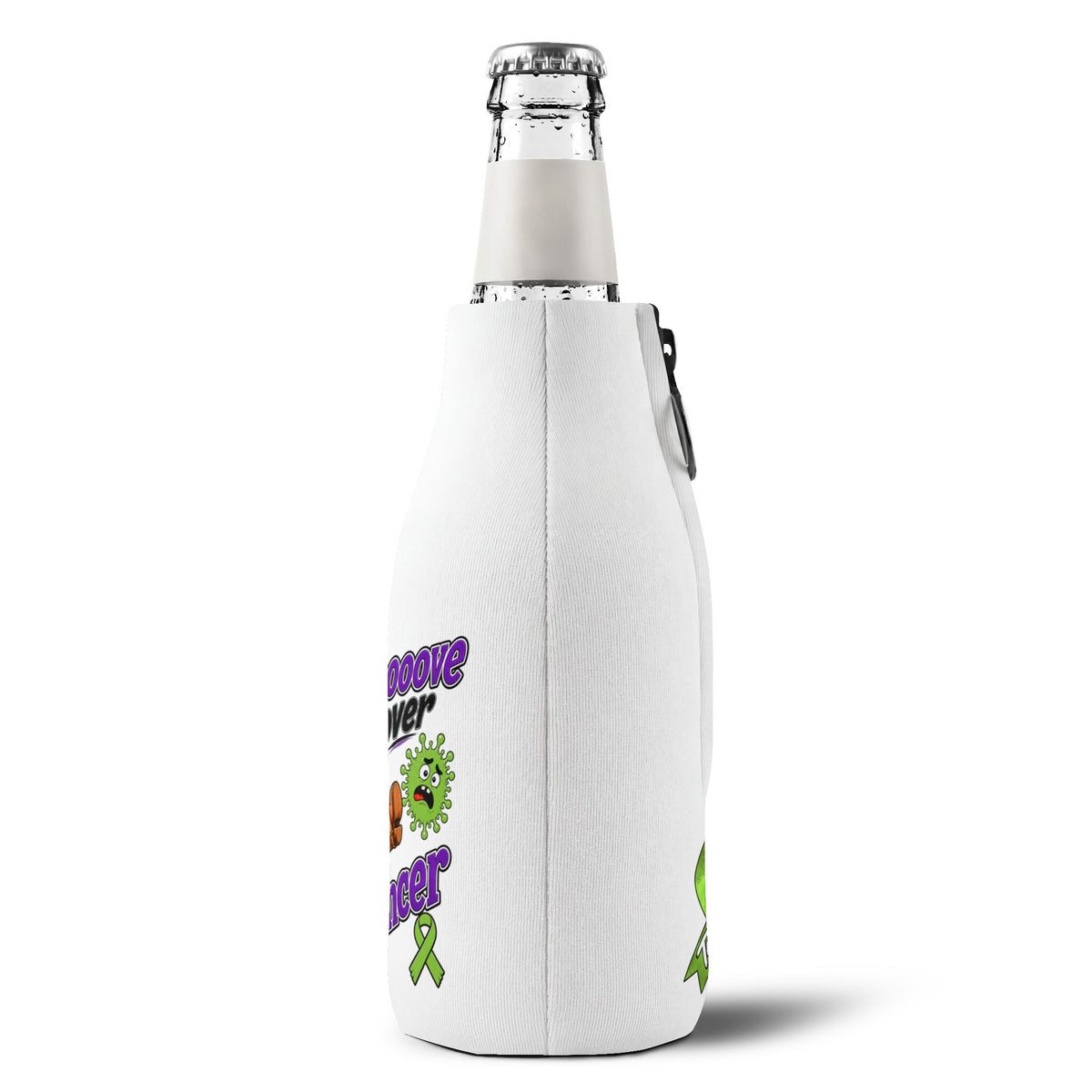 Zip-Up Bottle Cooler Sleeve - Insulated Cooler
