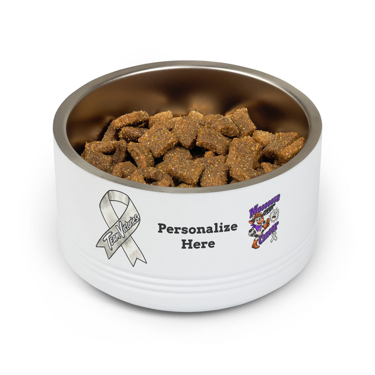 Pet Bowl - Stainless Steel - 18 oz - "Personalize"