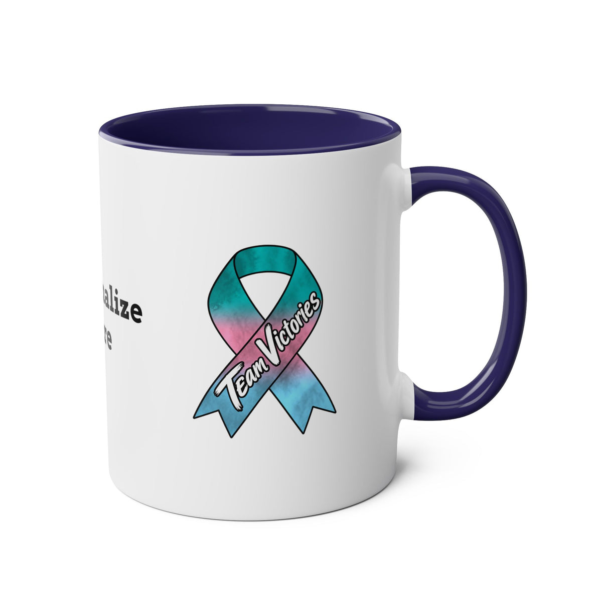 Two-Tone Coffee Mug - 11 oz - "Personalize"