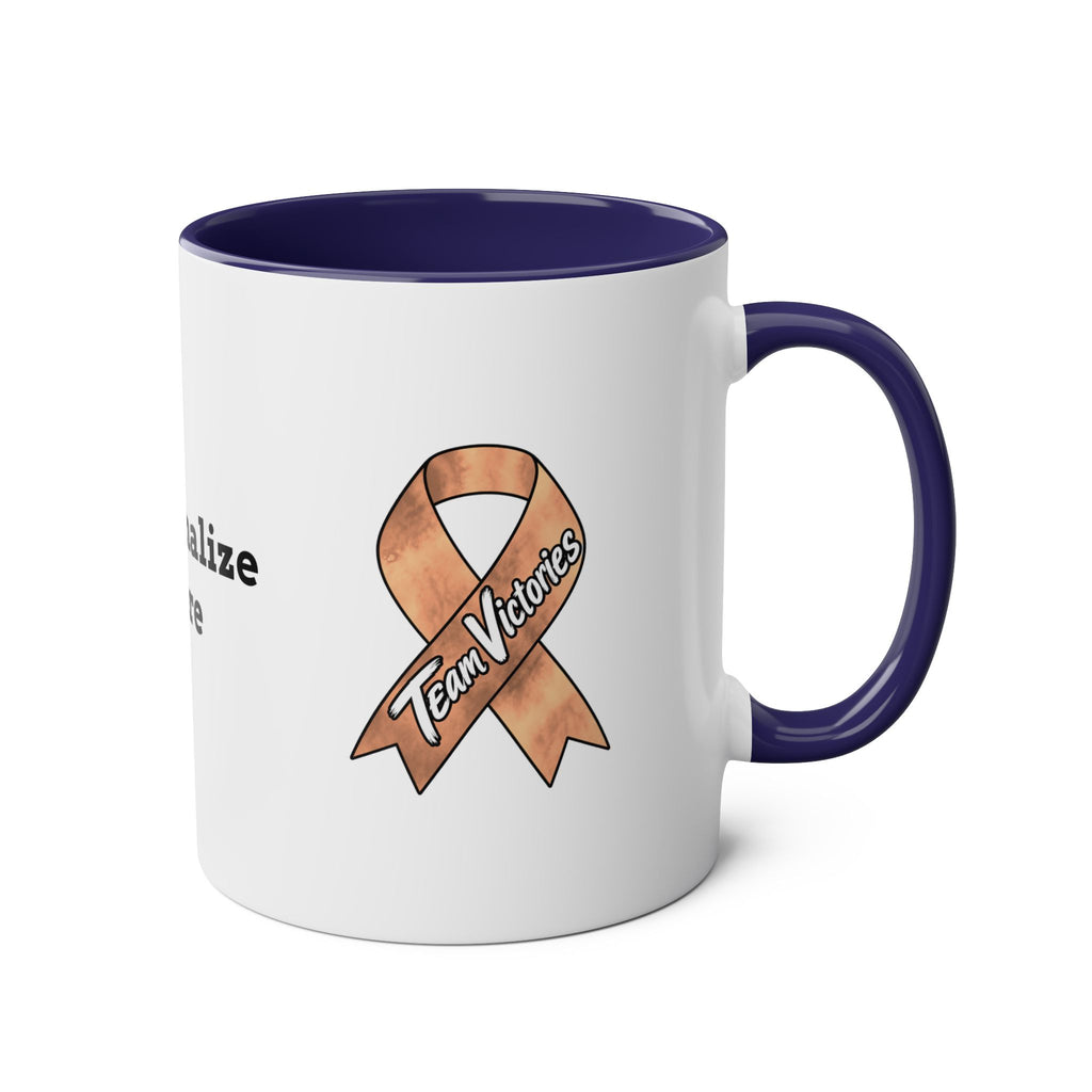 Two-Tone Coffee Mug - 11 oz - "Personalize"