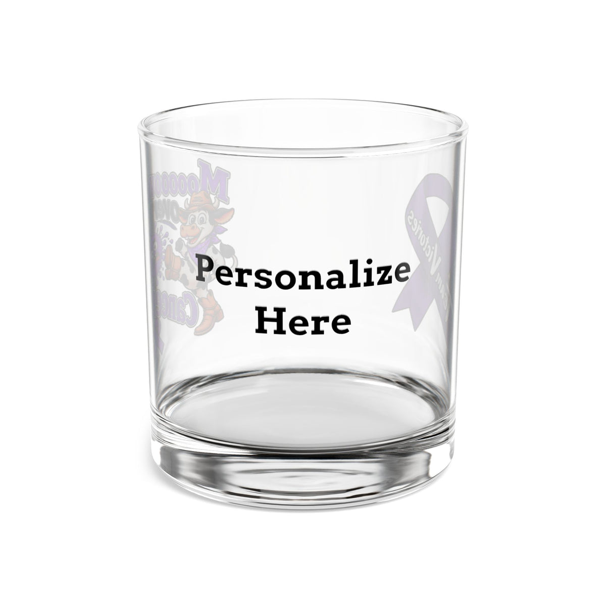 Rocks Glass - 10 oz - "Personalize"