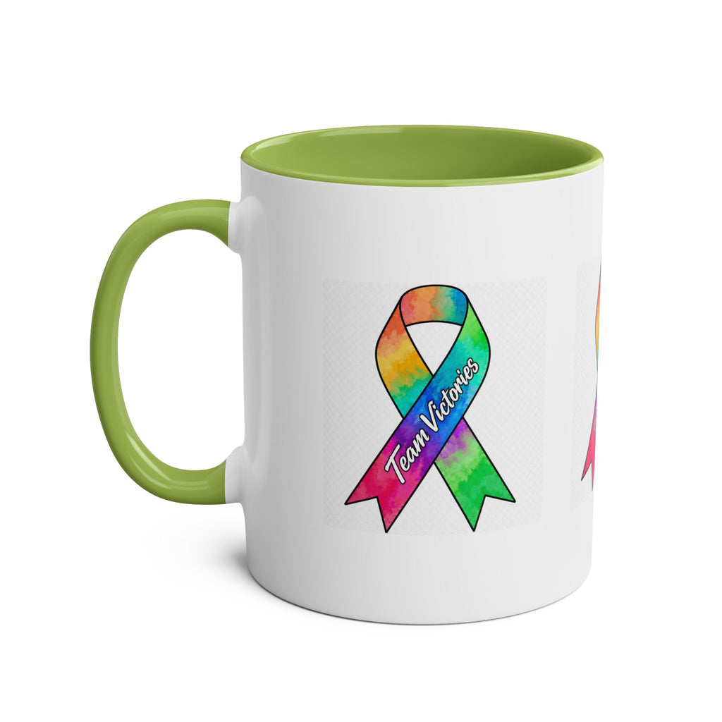 Two-Tone Coffee Mugs, 11oz