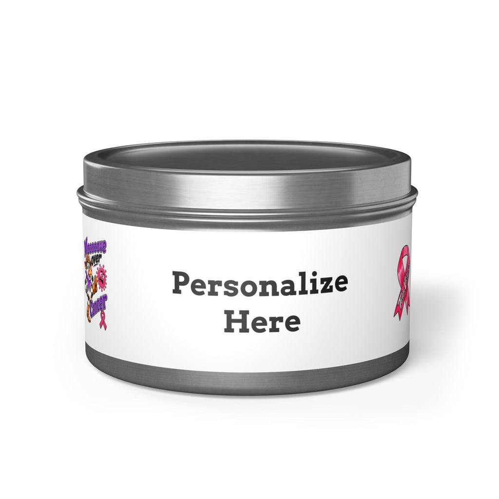 Scented Tin Candle - 4 oz & 8 oz - "Personalize"