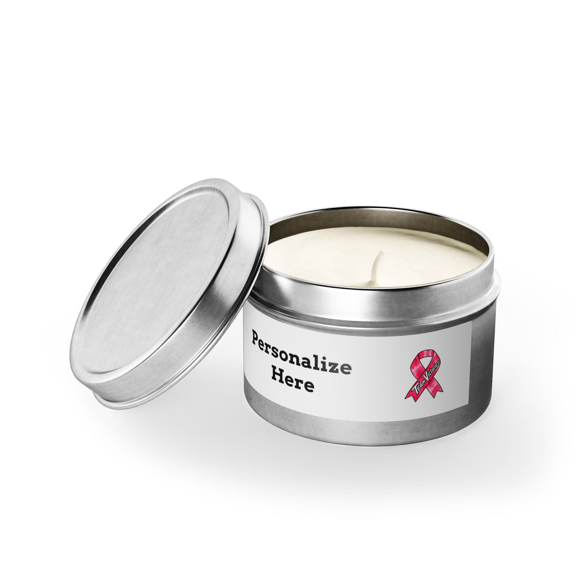 Scented Tin Candle - 4 oz & 8 oz - "Personalize"