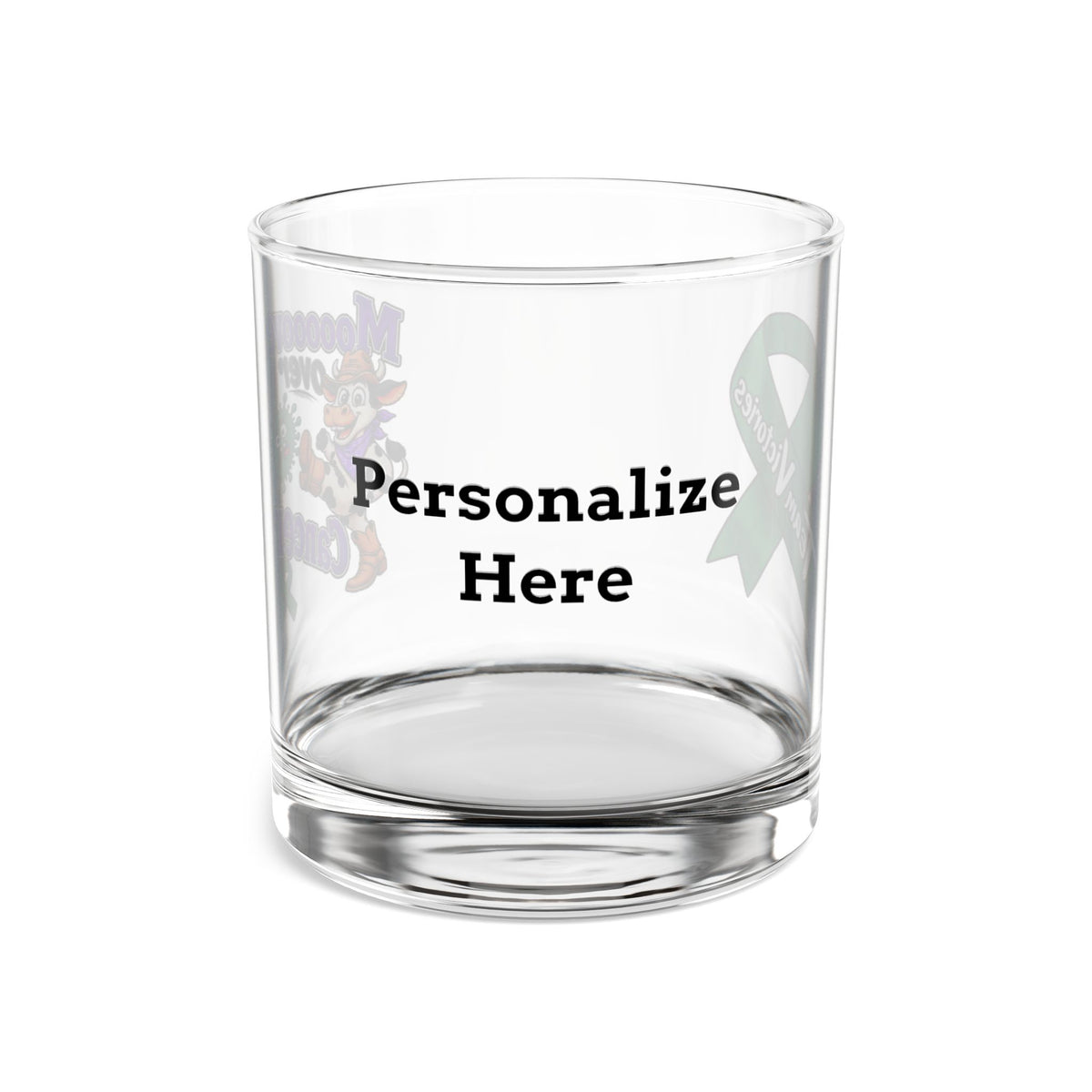 Rocks Glass - 10 oz - "Personalize"