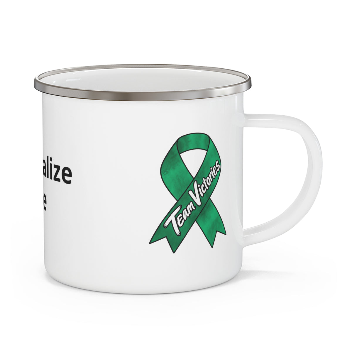 Enamel Camping Mug - "Personalize"