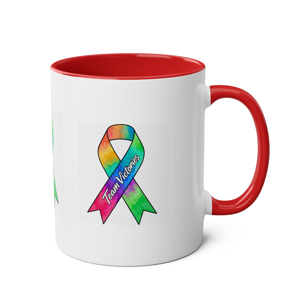 Two-Tone Coffee Mugs, 11oz