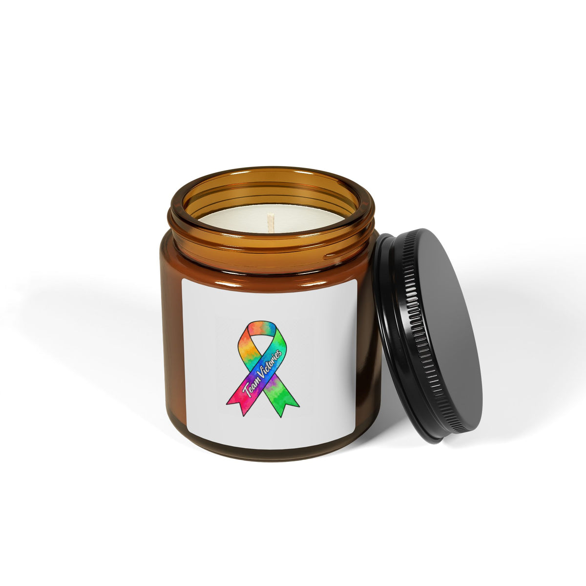 Soy Scented Candle - Amber Jar