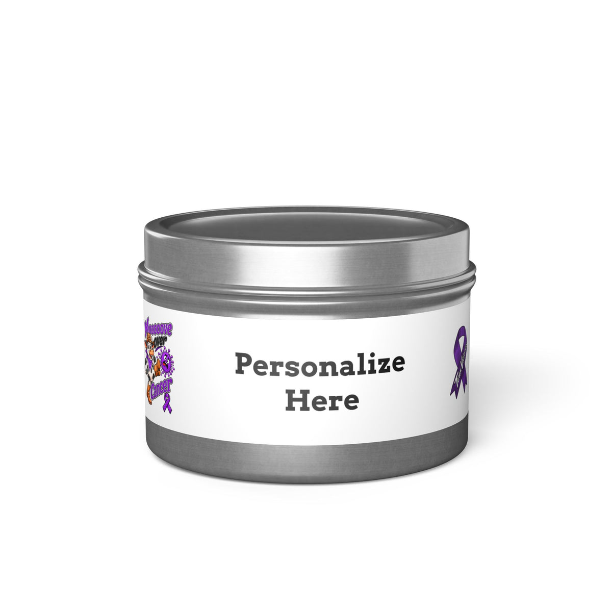 Scented Tin Candle - 4 oz & 8 oz - "Personalize"