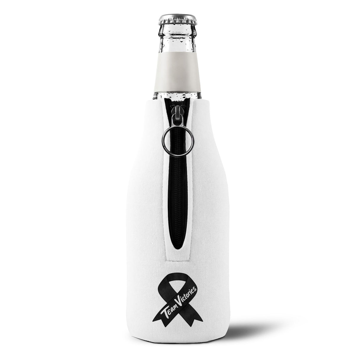 Zip-Up Bottle Cooler Sleeve — Insulated Cooler