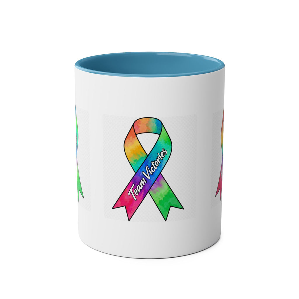 Two-Tone Coffee Mugs, 11oz