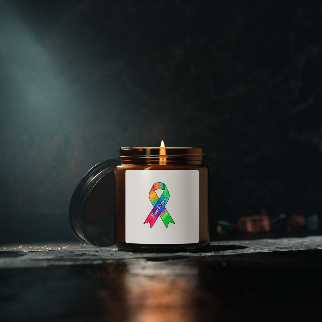 Soy Scented Candle - Amber Jar