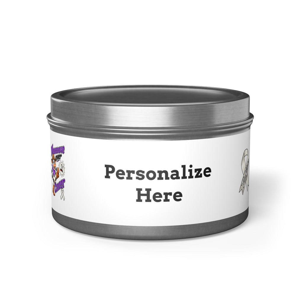 Scented Tin Candle - 4 oz & 8 oz - "Personalize"
