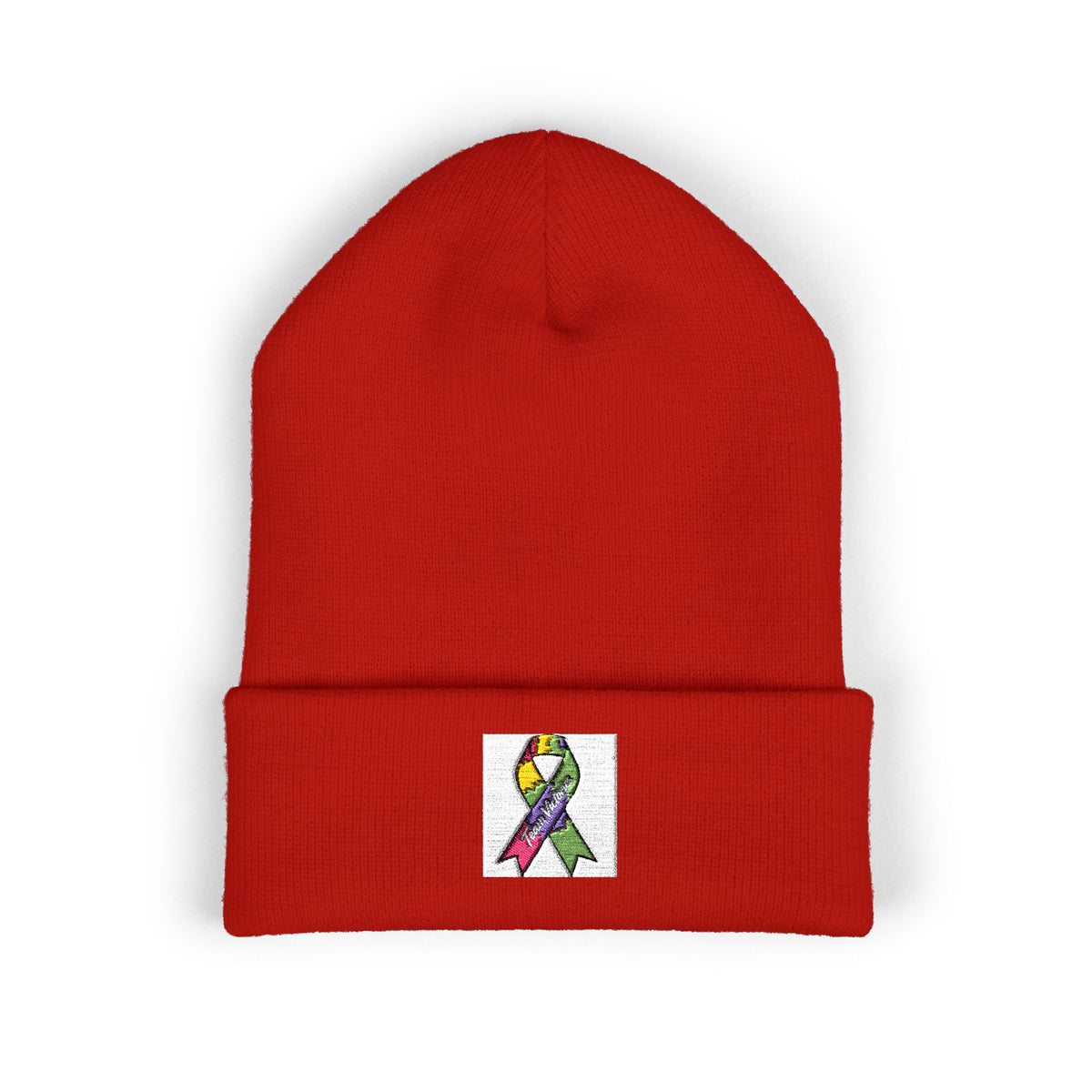 Embroidered Beanie — Cuffed Hat