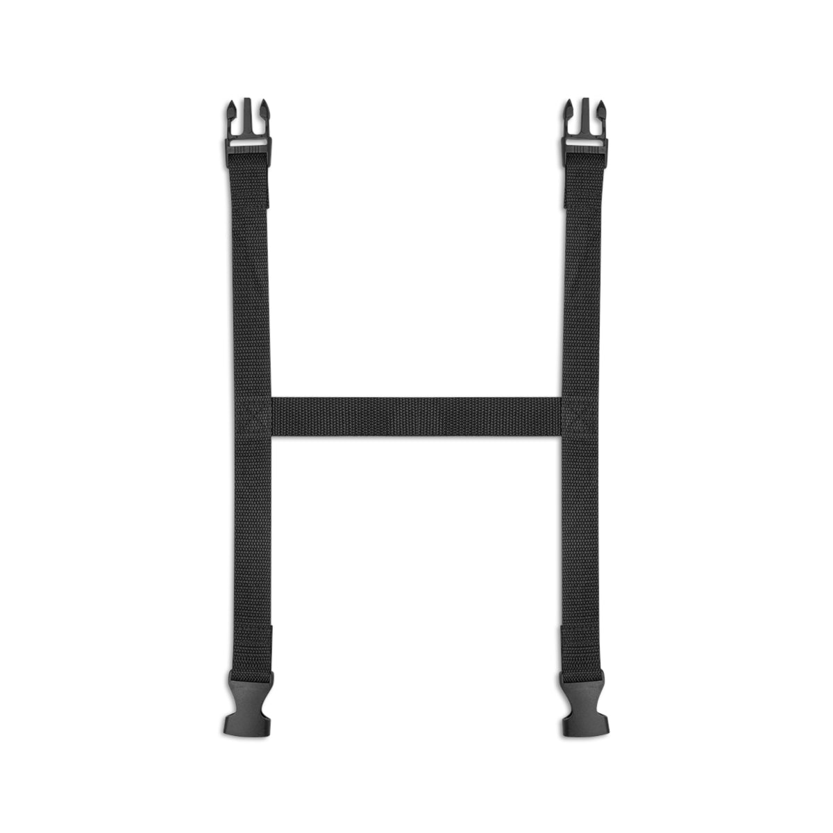 Black carrying strap with buckles for the Moooove Over Cancer picnic blanket