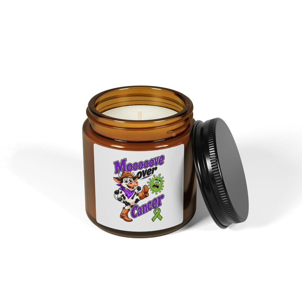 Soy Scented Candle - Amber Jar