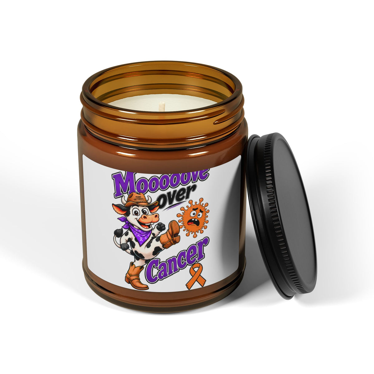Soy Scented Candle - Amber Jar