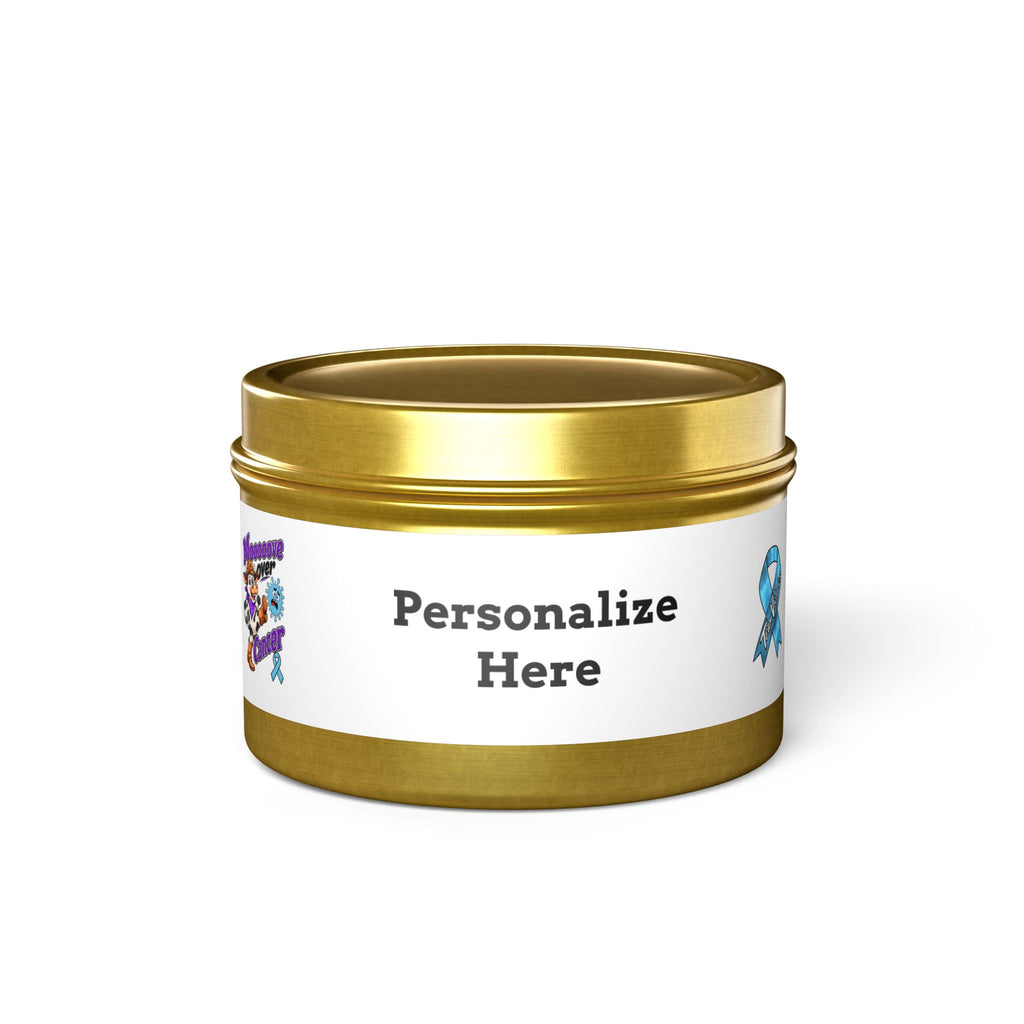 Scented Tin Candle - 4 oz & 8 oz - "Personalize"